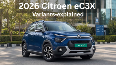 :2026 Citroen eC3 X: Variant-wise features with price explained |