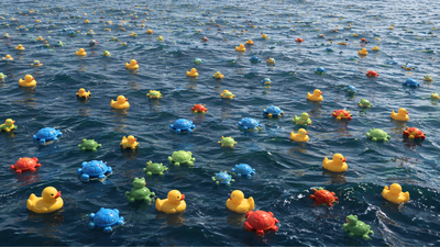 28,800 bath toys accidentally fell into the Pacific Ocean, and their journey revealed the secrets of ocean currents