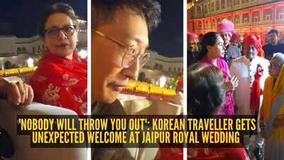 'Nobody will throw you out': Korean traveller gets unexpected welcome at Jaipur royal wedding |