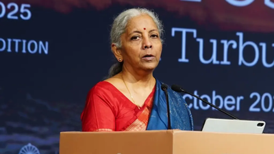 Rupee-dollar movement driven by global and domestic factors, FM Sitharaman says RBI steps in only to curb volatility