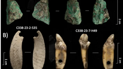 A child's tooth and mysterious green stones expose a 5,500-year-old secret hidden in a mountain cave
