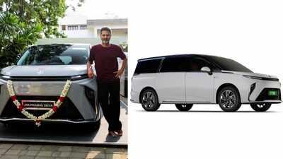 Actor Prabhu Deva brings home MG M9: Luxury EV MPV's key details
