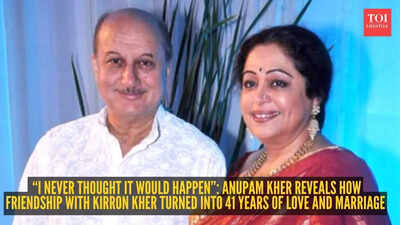 “I never thought it would happen”: Anupam Kher reveals how friendship with Kirron Kher turned into 41 years of love and marriage