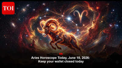 Aries Horoscope Today, June 10, 2026: Keep your wallet closed today