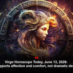 Virgo Horoscope Today, June 13, 2026: Venus supports affection and comfort, not dramatic declarations