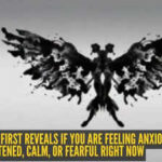 Optical illusion personality test: Butterfly or moth, monster, bird, dragon, or abstract? What you see first reveals if you are feeling anxious, threatened, calm, or fearful right now