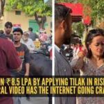 Can you earn ₹8.5 LPA by applying tilak in Rishikesh? This viral video has the internet going crazy; one user says, ‘resigning from my job and…’