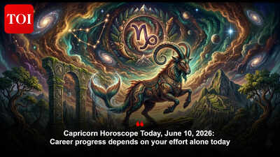 Capricorn Horoscope Today, June 10, 2026: Career progress depends on your effort alone today