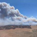 Three firefighters killed battling wildfires on Colorado-Utah border as blazes spread across US West