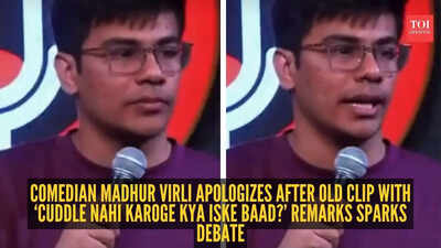 Comedian Madhur Virli apologizes after old clip with ‘Cuddle nahi karoge kya iske baad?’ remarks sparks debate