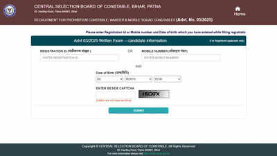 CSBC Bihar Constable admit card 2026 released at csbc.bihar.gov.in; direct link active for 4,236 vacancies