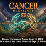 Cancer Horoscope Today, June 18, 2026: This is one of the better financial days of the week