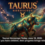 Taurus Horoscope Today, June 18, 2026: If you have children, their progress brings relief