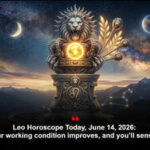 Leo Horoscope Today, June 14, 2026: Your working condition improves, and you’ll sense it