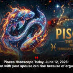 Pisces Horoscope Today, June 12, 2026: Tension with your spouse can rise because of arguments