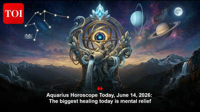 Aquarius Horoscope Today, June 14, 2026: The biggest healing today is mental relief