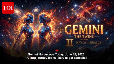 Gemini Horoscope Today, June 12, 2026: A long journey looks likely to get cancelled
