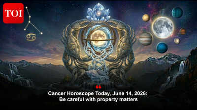 Cancer Horoscope Today, June 14, 2026: Be careful with property matters