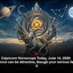 Capricorn Horoscope Today, June 14, 2026: Your confidence can be attractive, though your serious face may hide it