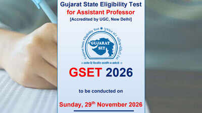 GSET 2026 notification released; check registration details, eligibility and exam pattern here