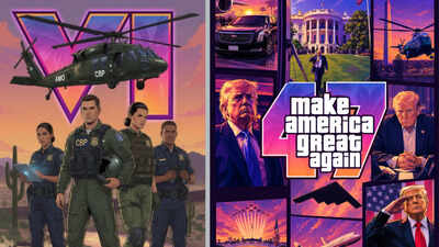 Rockstar Games' two-word response after White House, Trump officials use GTA 6-style poster on social media accounts