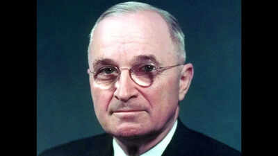 Quote of the day by ex-American President Harry S. Truman: “Three things can ruin a man: power, money and women. I never wanted power, I never had any money, and the only woman in my life is…”