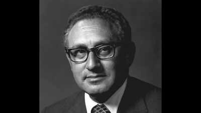 Quote of the day by Henry Kissinger: "Blessed are the people whose leaders can look destiny in the eye without flinching but also without…"