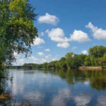 In 1812, a powerful earthquake made the Mississippi River flow backwards and created a lake that still exists today