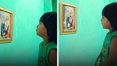 “Everyone has a father, but you died drinking alcohol”: Little girl’s innocent conversation with her dead father is an eye opener |