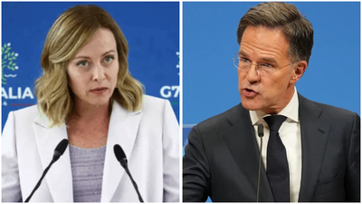 ‘Suffered a heatstroke’: Italy rebuts Nato chief Rutte's claim on US flights supporting Iran strikes