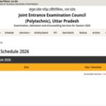 JEECUP 2026 counselling dates out: Round 1 registration begins on June 25, check schedule here