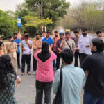 JNU students hold candlelight vigil for Iqra Firdaus, demand speedy justice