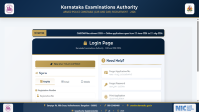 Karnataka Police recruitment 2026: Applications begin for 1,600 Police Constable posts; direct link to apply here