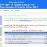 Kerala Polytechnic rank list 2026 out at polyadmission.org: Direct link to download here