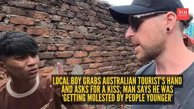 ‘Kiss me here, kiss me’: Local boy grabs Australian tourist’s hand and asks for a kiss; man says he was ‘getting molested by people younger’