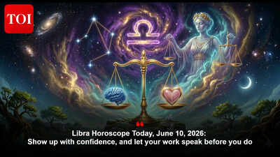 Libra Horoscope Today, June 10, 2026: Show up with confidence, and let your work speak before you do