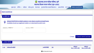 MAHA TET admit card 2026 released at mahatet.in: Direct link to download hall tickets here