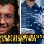 Meet Ayush Singh: 19-year-old who built an AI business earning Rs 1 crore a month