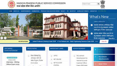 MPPSC SSE Mains 2025 application opens from June 25, exam from August 17; check notification PDF here