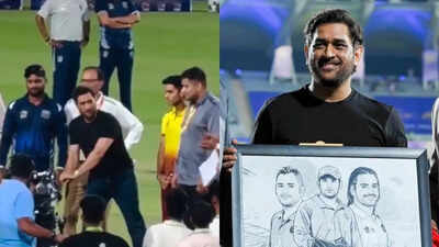 Watch: MS Dhoni flips coin in Jharkhand T20 league after missing entire IPL 2026