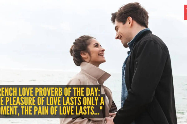 The pleasure of love lasts only a moment, the pain of love lasts...