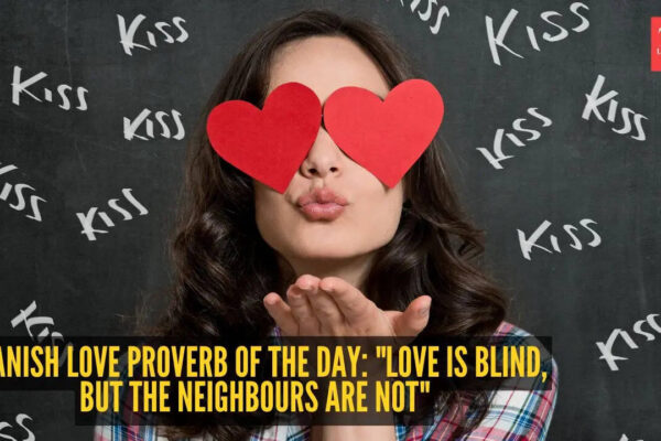 Love is blind, but the neighbours are not