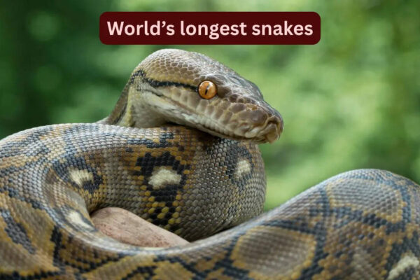 World’s longest snakes and where travellers can spot them