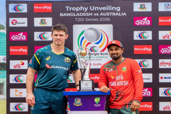 Australia 0/0 in 0.0 Overs | Bangladesh vs Australia, 2nd T20I Live Score: Mitchell Marsh win toss, opt to bat first