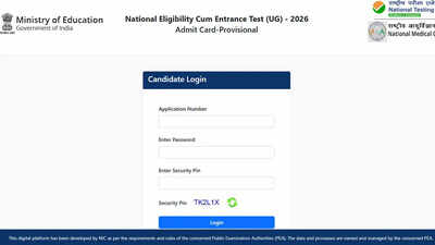 NEET UG admit card 2026: NTA assures quick fix as re-NEET hall ticket download problems continue