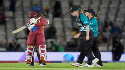 Women's T20 World Cup: Shemaine Campbelle stars as West Indies stun defending champions New Zealand