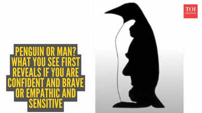 Optical illusion personality test: Penguin or man? What you see first reveals if you are confident and brave or empathic and sensitive