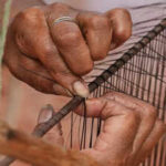 Ecuadorian artisans working to preserve the traditional craft of weaving horsehair strainers