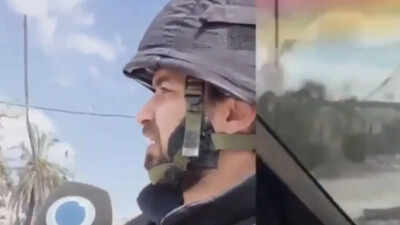 Watch: Lebanese journalist attacked by Israeli drones while reporting