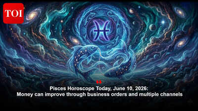 Pisces Horoscope Today, June 10, 2026: Money can improve through business orders and multiple channels